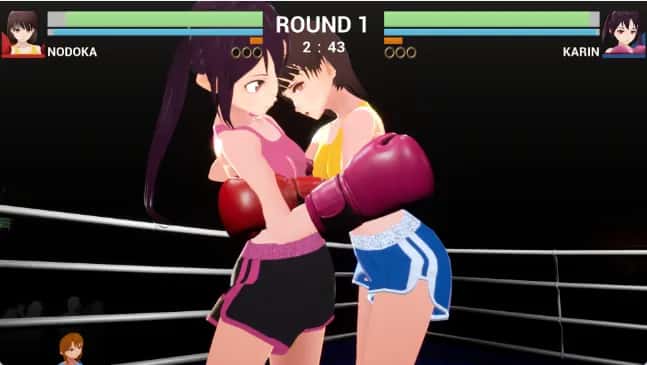 罪恶之爱拳击 Guilty Loving Boxing插画